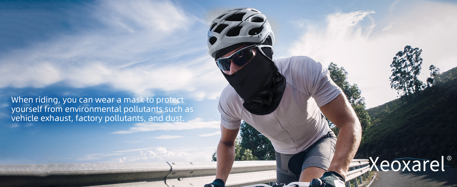 Balaclava Face Mask, Summer Cooling Neck Gaiter, UV Protector Motorcycle Ski Scarf for Men/Women