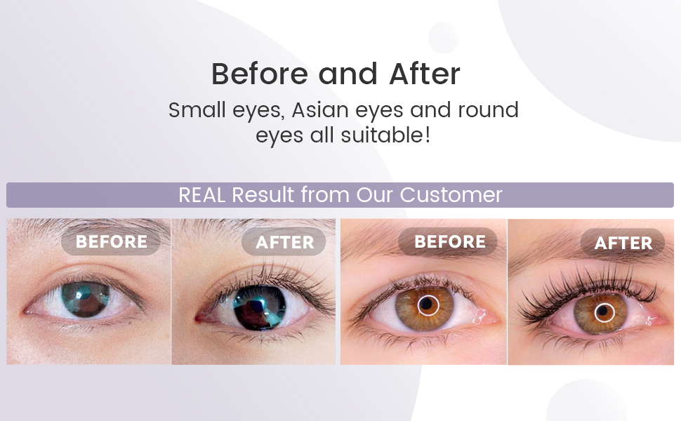 Real customer Before and After results