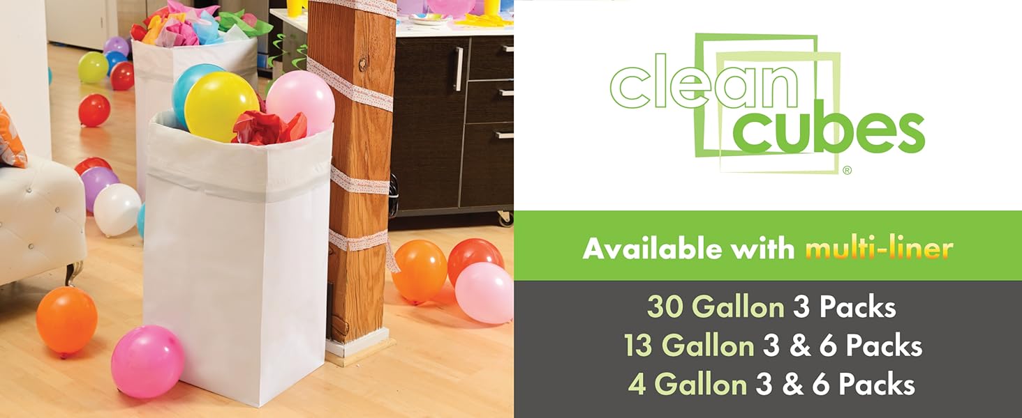 Clean Cubes 30G 3-Pack White