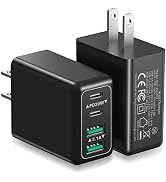 USB C Wall Charger Multiport, Costyle 40W 4-Port Double USB C Charger Block Dual Port PD & QC Fas...