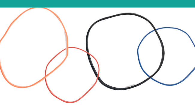 rubberbands sizes