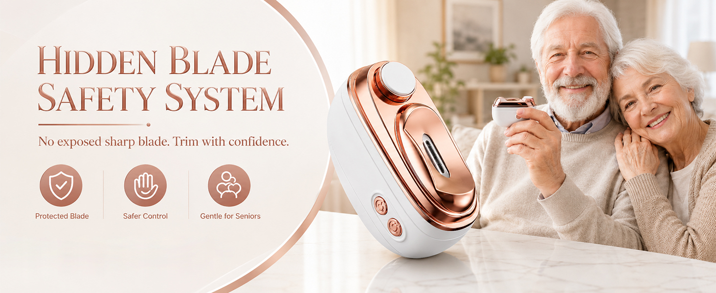 2-in-1 Smart Electric Nail Clipper & Polisher