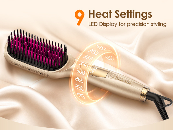 Hair Straightener Brush