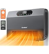 GiveBest Smart Wall Heater, 1500W Fast Heating Space Heater for Bedroom, Electric Room Space Heat...