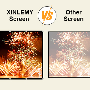 projection screen indoor outdoor