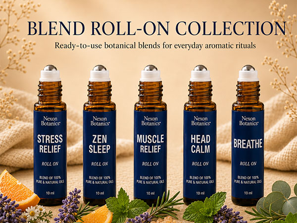 calming essential oil roll on aromatherapy roller