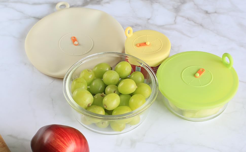 Reusable Stretch and Seal Lids