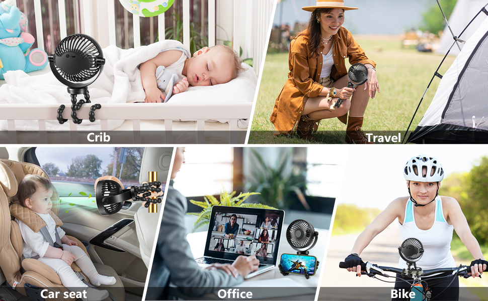 mini portable fan for travel, portable fan rechargeable