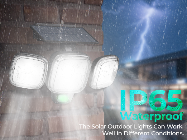 solar motion sensor light