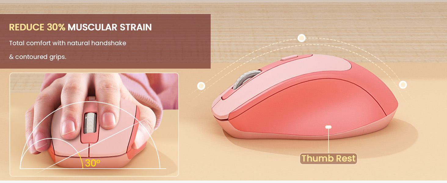 ergonomic mouse cute