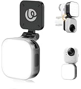 Ulanzi IN07 Mini Magnetic LED Vlogging Light for Insta360 GO Ultra Accessories, 1/4" Thread IPX4 ...
