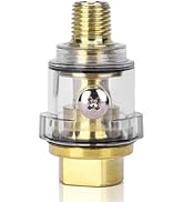 1/4 Inch Mini in-Line Oiler Lubricator 1/4" NPT Automatic Oil Lubricator for Air Compressor Lubri...