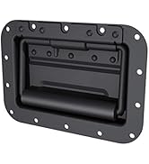 TCH Hardware Black Large Steel Recessed Handle