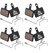 Zacro 2/4 Pairs Bike Brake Pads, Ceramic Bicycle Disc Brake Pads Fit for Tektro Shimano TRP Deore...