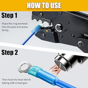 Heat Shrink Ring Connectors