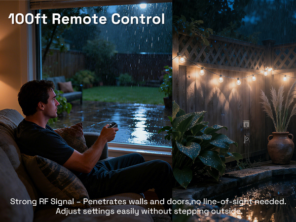 Outdoor Timer with Remote