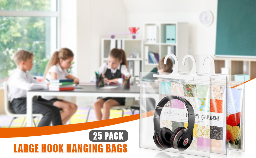 Large hook hange bags space saving