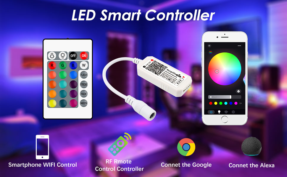 WiFi Smart RGB LED Controller