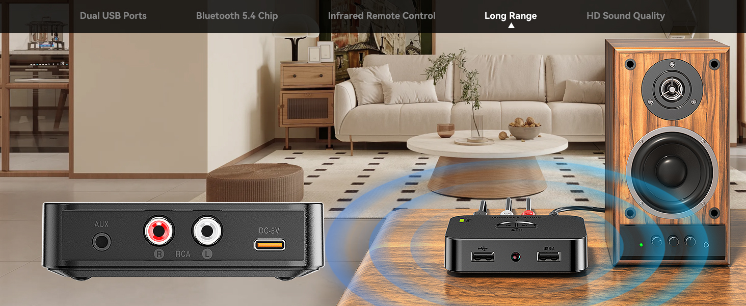 bluetooth adapter for old receiver;bluetooth receiver for home stereo