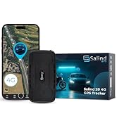 SALIND GPS Tracker – Heavy-Duty Magnetic Car & Truck Tracker, Up to 180-Day Battery, Real-Time An...