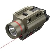 Feyachi Red/Green Laser Flashlight Combo 500 Lumen Tactical Light with Picatinny Rail Mount