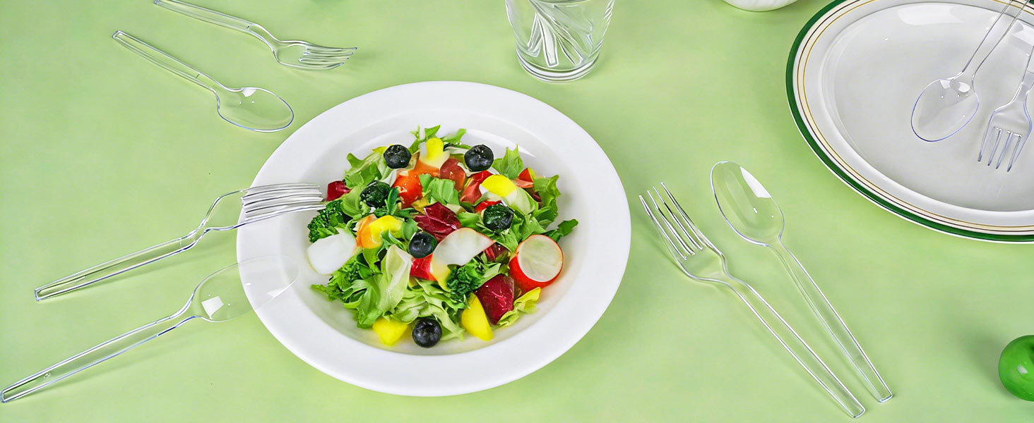 plastic silverware