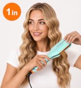 Farery 1 Inch Deep Wave Waver Ionic Ceramic Anti-Scald Beach Hair Curler | Smart Timer 4 settings...