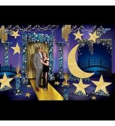 Beistle 46 Piece Starry Night Kit for Prom Decorations School Dance Décor, Awards Nite Theme Part...