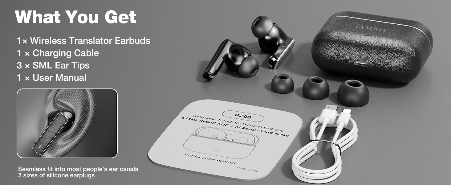 what you get earbuds
