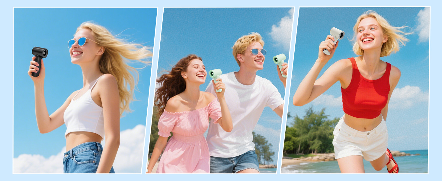 portable handheld fan