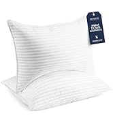 Beckham Hotel Collection Bed Pillows Standard/Queen Size Set of 2 - Original Soft Down Alternativ...