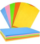 NEBURORA 2mm Thick Felt Sheets for Crafts 20 Pcs Stiff Felt for Crafts, Colorful Felt Fabric Shee...