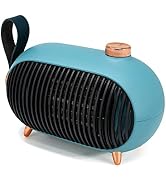 METKIIO Space Heater – Portable Mini Heater for Home and Office – Energy-Efficient Small Space He...