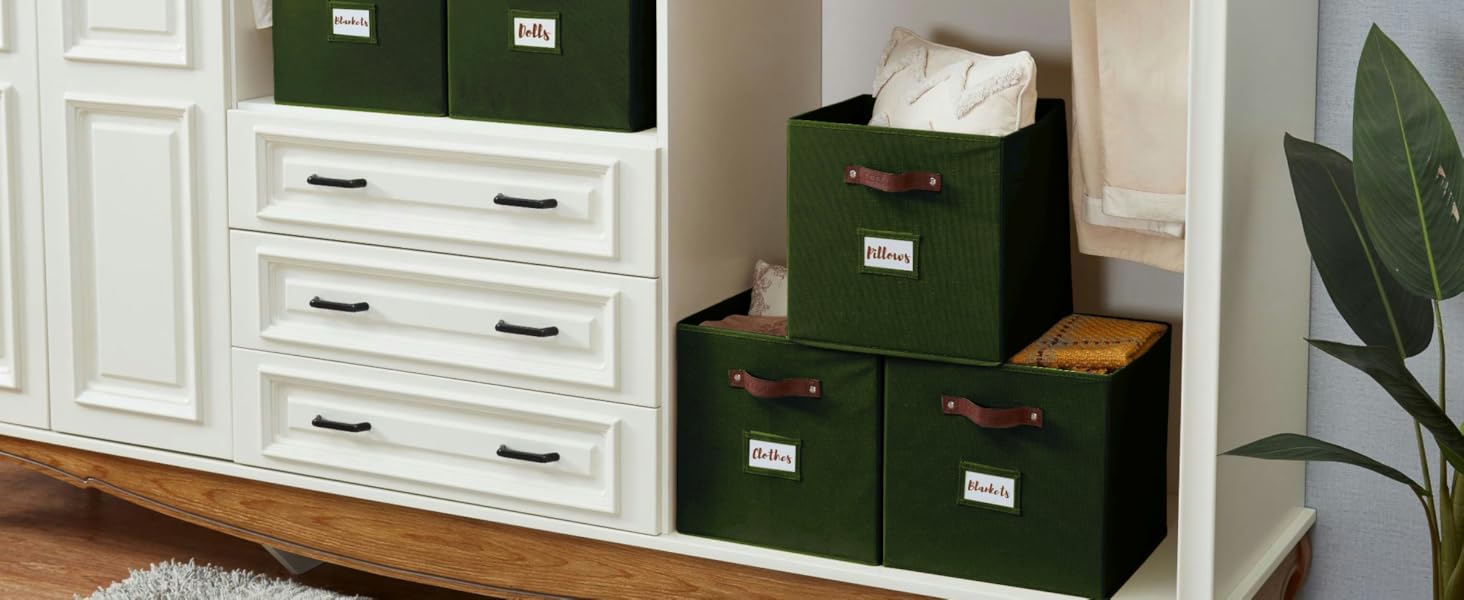 cube storage bins