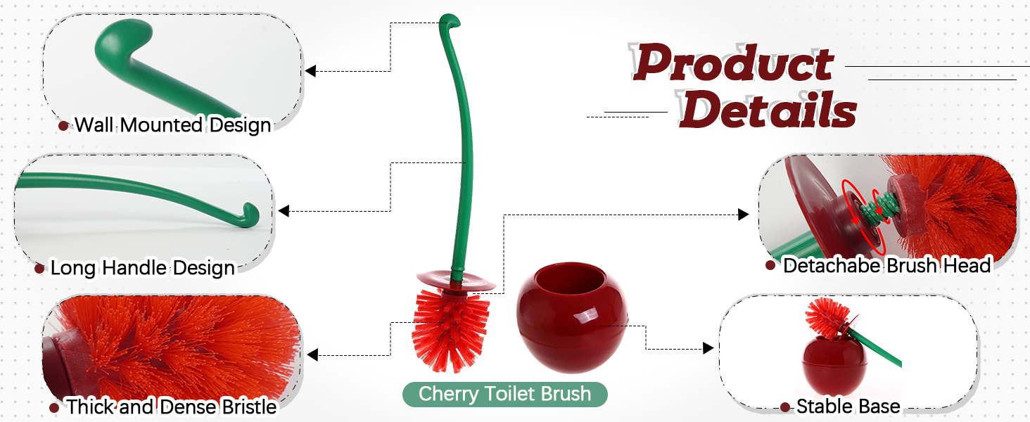toilet bowl brush and holder
