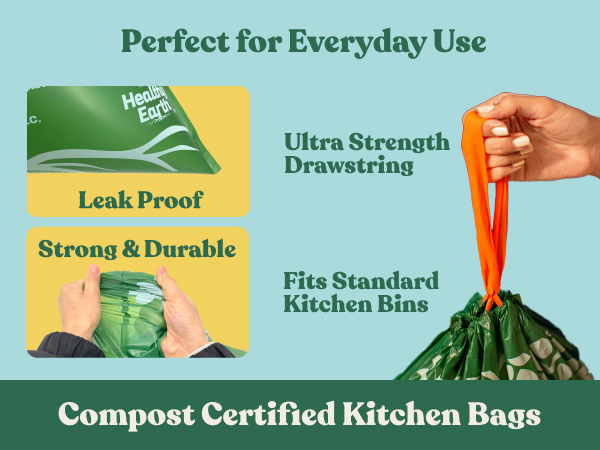 food waste bags 3 gallon trash bags 13 gallon small trash bags eco trash bags for food scraps