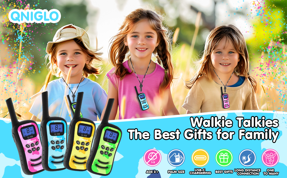 Camo Walkie Talkies for Kids