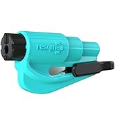 RESQME The Original Emergency Keychain Car Escape Tool, 2-in-1 Seatbelt Cutter and Window Breaker...