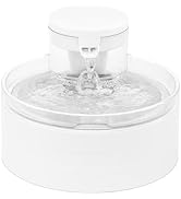 PetSafe Outlast Pumpless Cat Water Fountain, 90 oz, Indoor | Cycles Water Without a Submerged Pum...