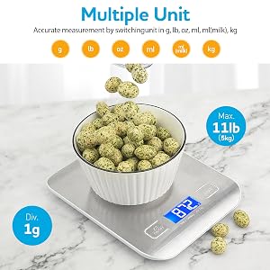 Food Scales for Kitchen