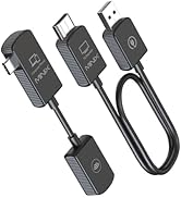 MINIX C1 USB-C HDMI Wireless Extender, USB C Sender and HDMI Receiver Wireless dongle, 1080P 60Hz...