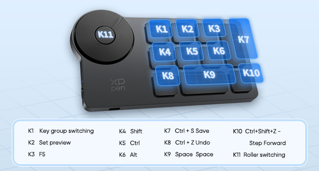 wireless mini keydial