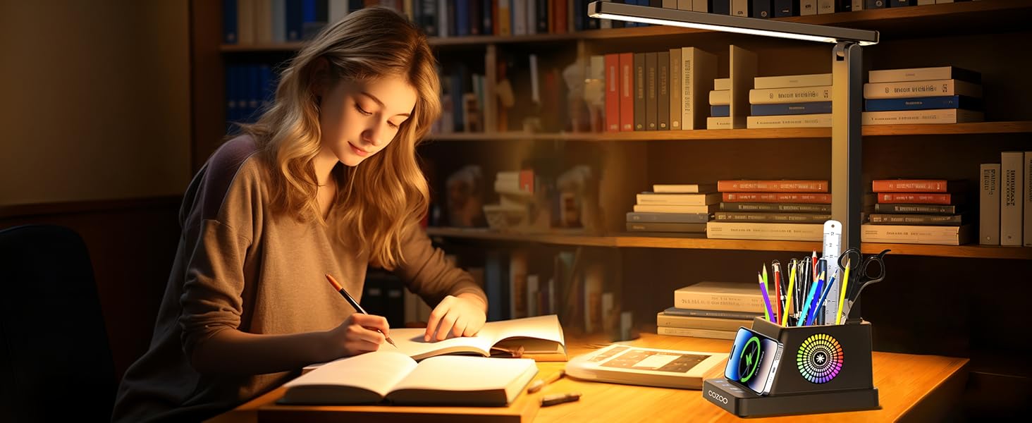 Touch Control Reading Table Lamp
