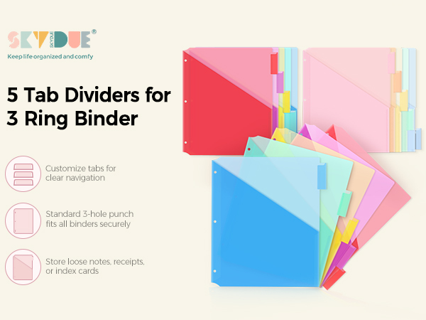 pastel dividers