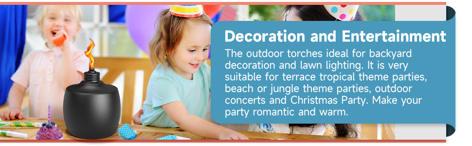 tabletop torches