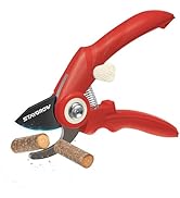 STAYGROW Pruning Shears - 6.9" Professional Garden Shears with SK5 Stainless Steel Sharp Blades, ...
