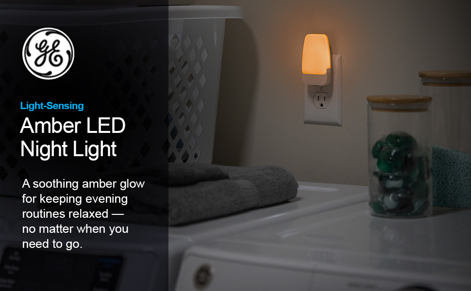 Soothing Amber Night Light