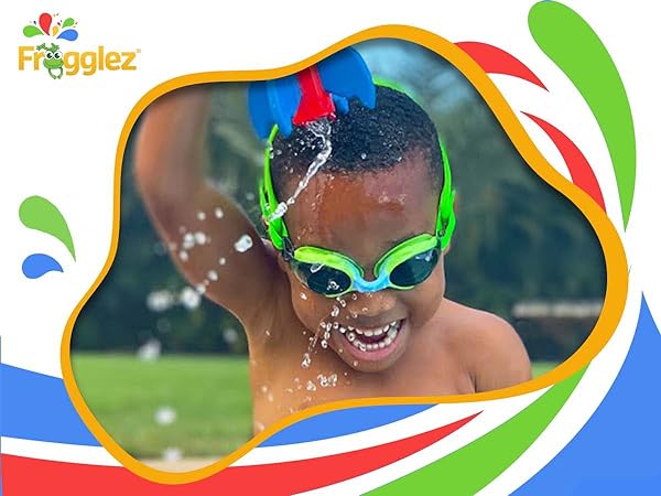frogglez kids swim goggles beach pool toddlers under 10