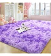 qulint 6x9 Area Rugs for Living Room, Large Fluffy Rug for Bedroom, Soft Shag Rug Shaggy Fuzzy Ca...