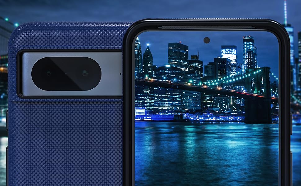 Pixel 8 case strong heavy duty reliable top-rated military grade drop tested green blue grey